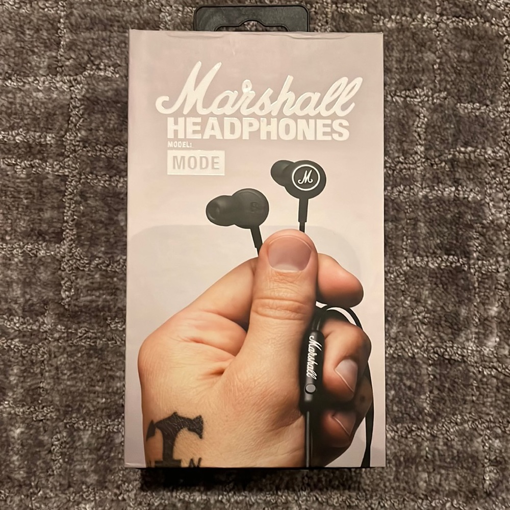 Marshall In-Ear Headphones, Model: MODE